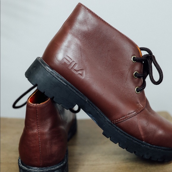 FILA LEATHER BOOTIES - Picture 2 of 8